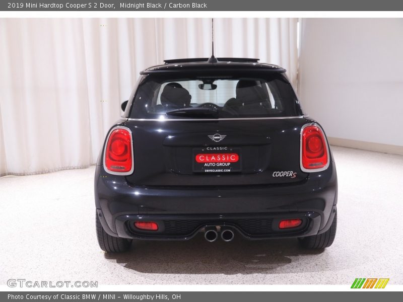 Midnight Black / Carbon Black 2019 Mini Hardtop Cooper S 2 Door