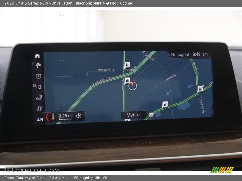 Black Sapphire Metallic / Cognac 2019 BMW 5 Series 530i xDrive Sedan