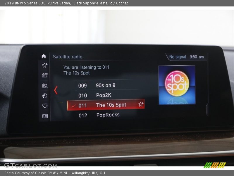 Black Sapphire Metallic / Cognac 2019 BMW 5 Series 530i xDrive Sedan