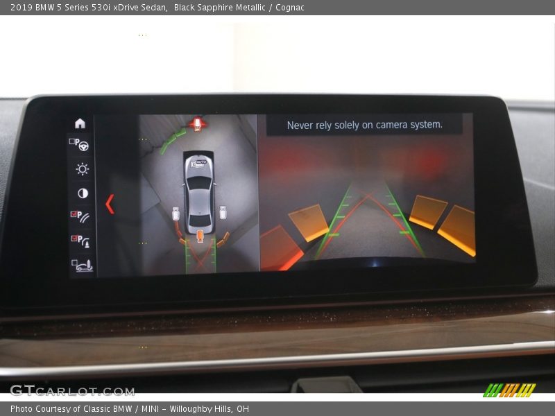 Black Sapphire Metallic / Cognac 2019 BMW 5 Series 530i xDrive Sedan