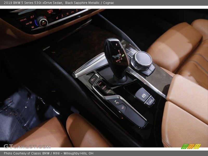 Black Sapphire Metallic / Cognac 2019 BMW 5 Series 530i xDrive Sedan