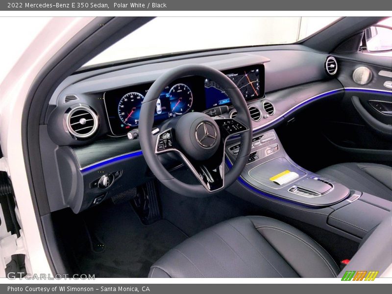 Polar White / Black 2022 Mercedes-Benz E 350 Sedan