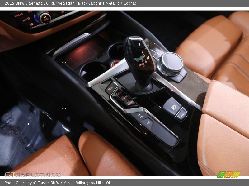 Black Sapphire Metallic / Cognac 2019 BMW 5 Series 530i xDrive Sedan