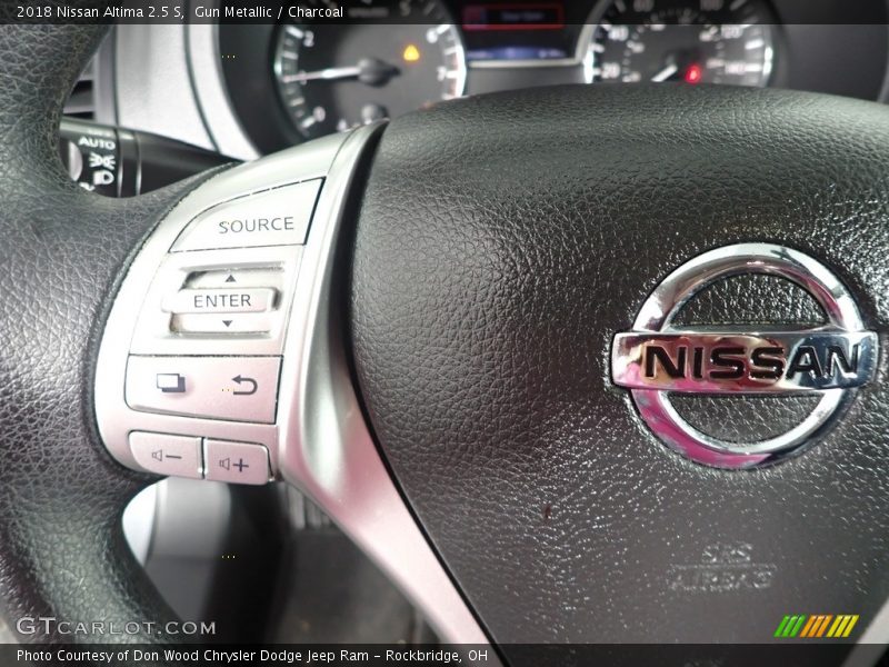 Gun Metallic / Charcoal 2018 Nissan Altima 2.5 S