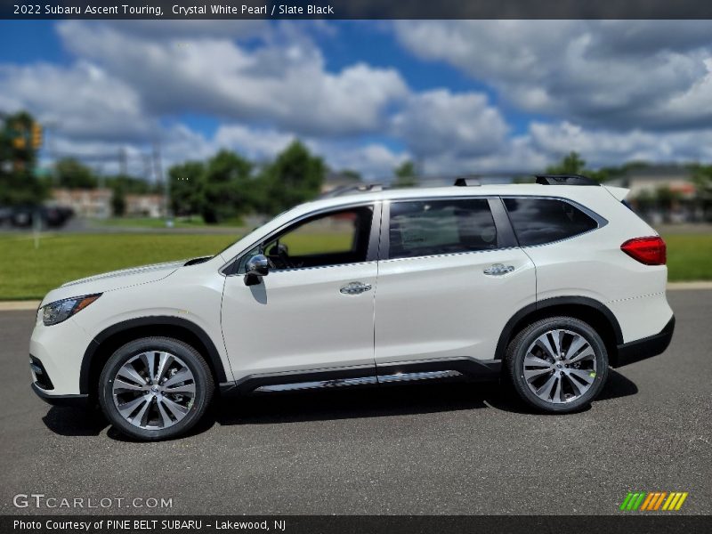 Crystal White Pearl / Slate Black 2022 Subaru Ascent Touring