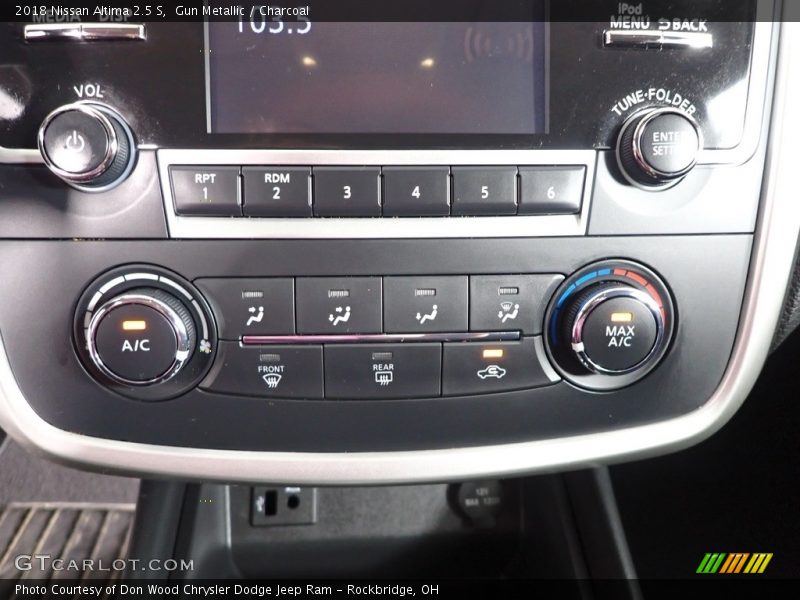Gun Metallic / Charcoal 2018 Nissan Altima 2.5 S