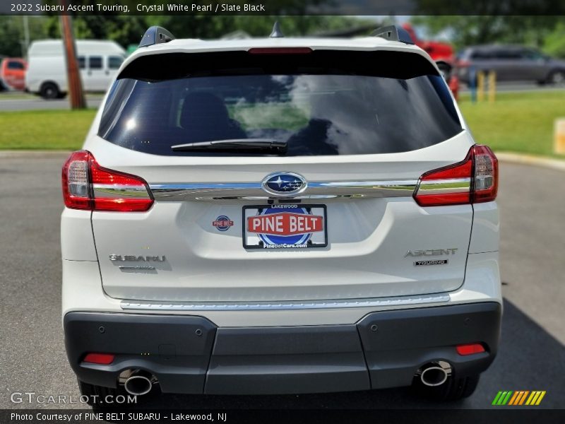 Crystal White Pearl / Slate Black 2022 Subaru Ascent Touring