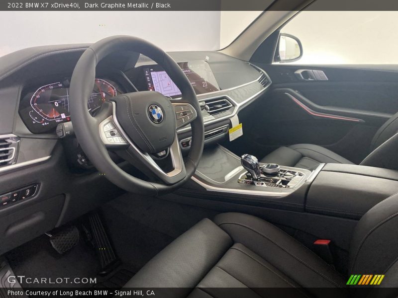 Dark Graphite Metallic / Black 2022 BMW X7 xDrive40i