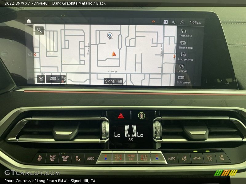 Dark Graphite Metallic / Black 2022 BMW X7 xDrive40i