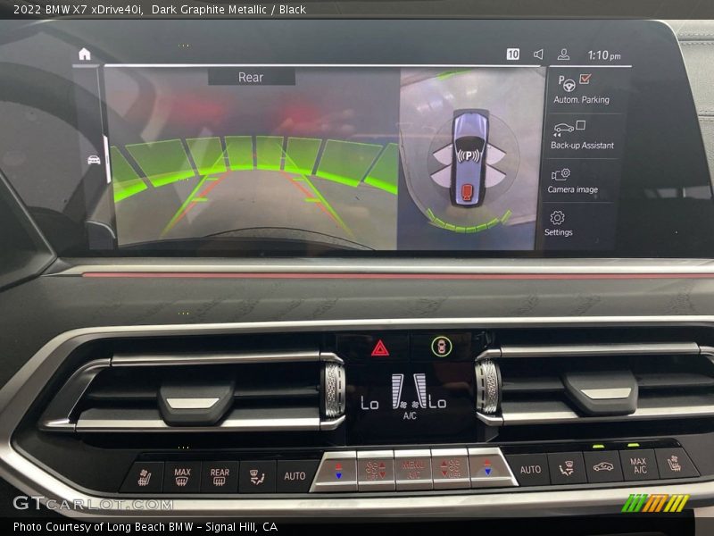 Dark Graphite Metallic / Black 2022 BMW X7 xDrive40i