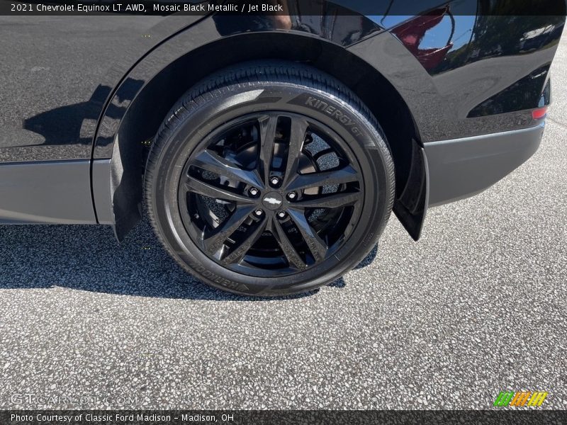 Mosaic Black Metallic / Jet Black 2021 Chevrolet Equinox LT AWD