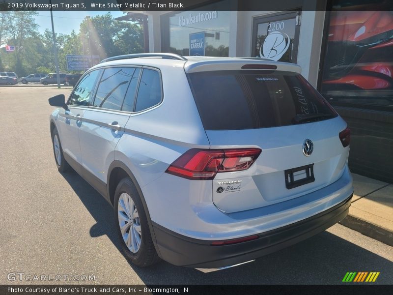 White Silver Metallic / Titan Black 2019 Volkswagen Tiguan S