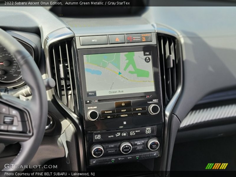 Controls of 2022 Ascent Onyx Edition