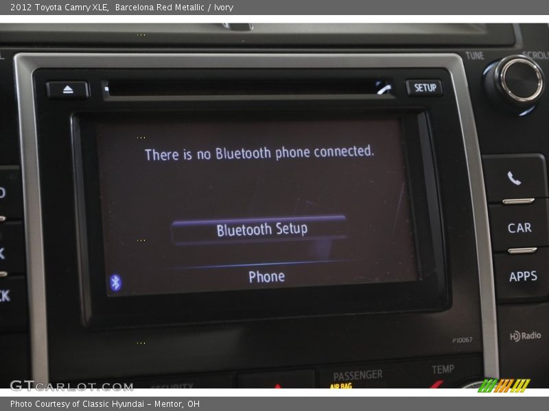 Barcelona Red Metallic / Ivory 2012 Toyota Camry XLE