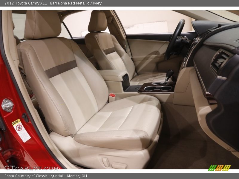 Barcelona Red Metallic / Ivory 2012 Toyota Camry XLE
