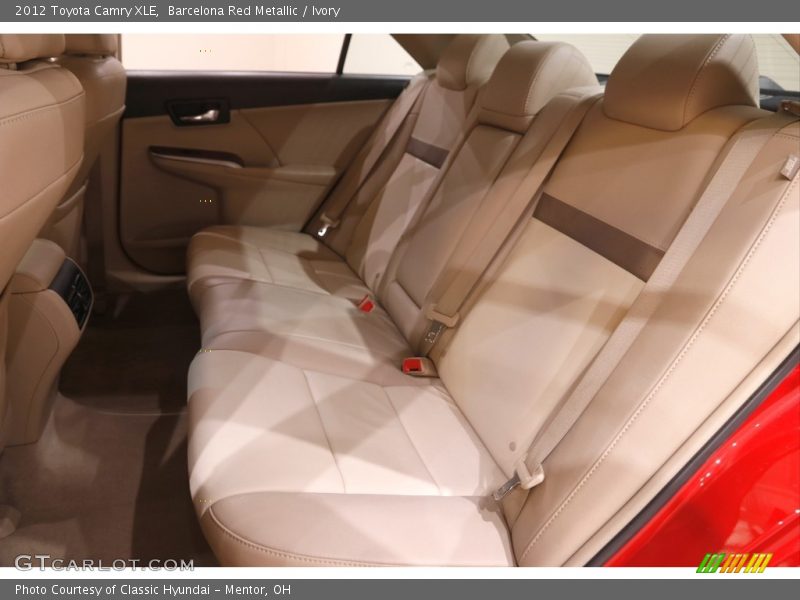 Barcelona Red Metallic / Ivory 2012 Toyota Camry XLE