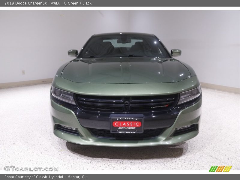 F8 Green / Black 2019 Dodge Charger SXT AWD