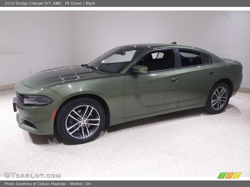 Front 3/4 View of 2019 Charger SXT AWD