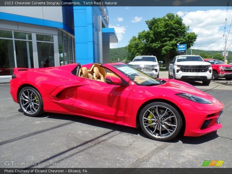  2023 Corvette Stingray Convertible Torch Red