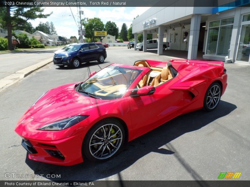  2023 Corvette Stingray Convertible Torch Red