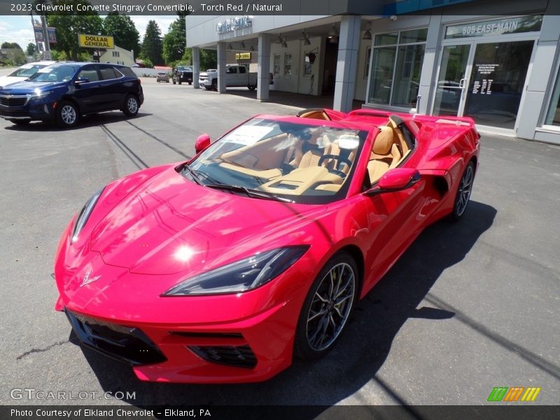 Torch Red / Natural 2023 Chevrolet Corvette Stingray Convertible