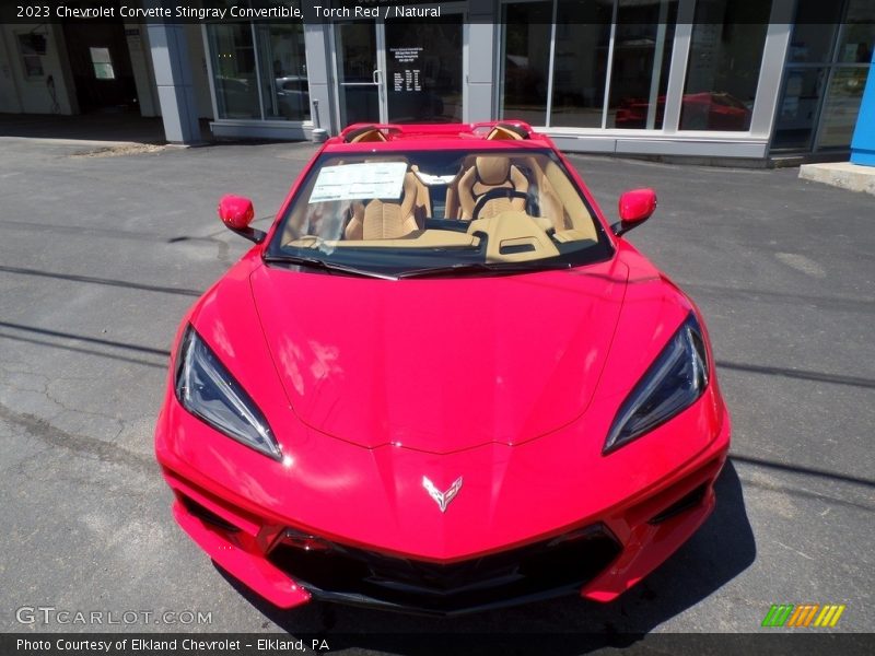 Torch Red / Natural 2023 Chevrolet Corvette Stingray Convertible