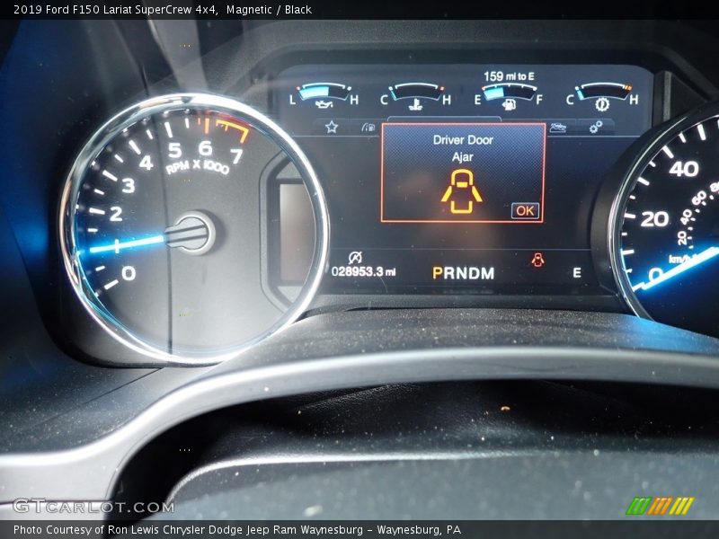 Magnetic / Black 2019 Ford F150 Lariat SuperCrew 4x4