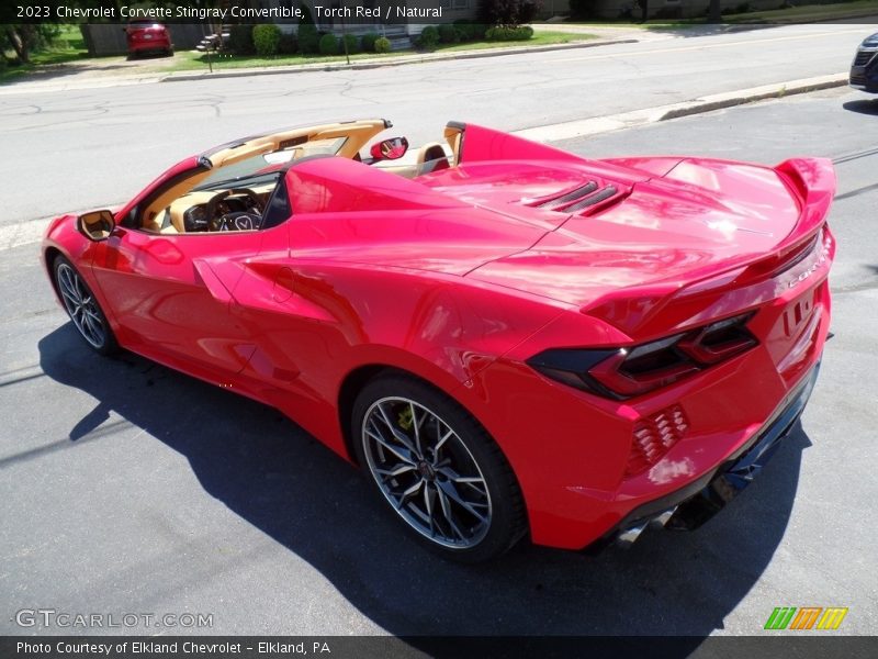 Torch Red / Natural 2023 Chevrolet Corvette Stingray Convertible