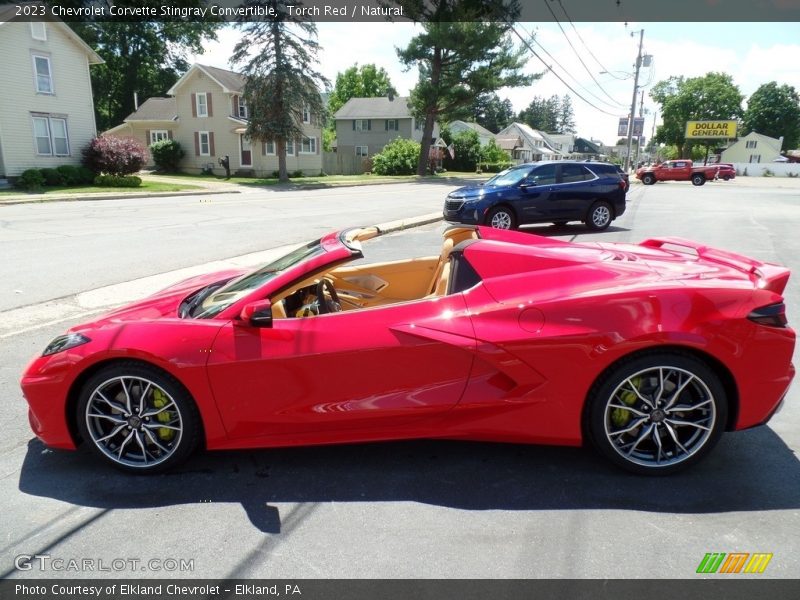 Torch Red / Natural 2023 Chevrolet Corvette Stingray Convertible