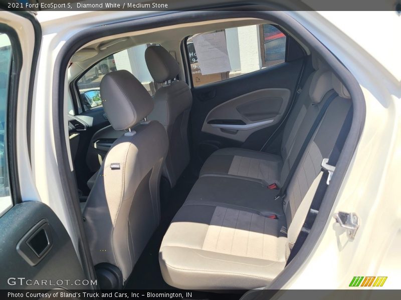 Diamond White / Medium Stone 2021 Ford EcoSport S