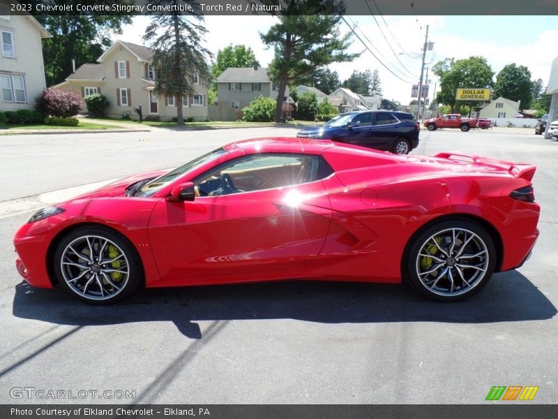  2023 Corvette Stingray Convertible Torch Red