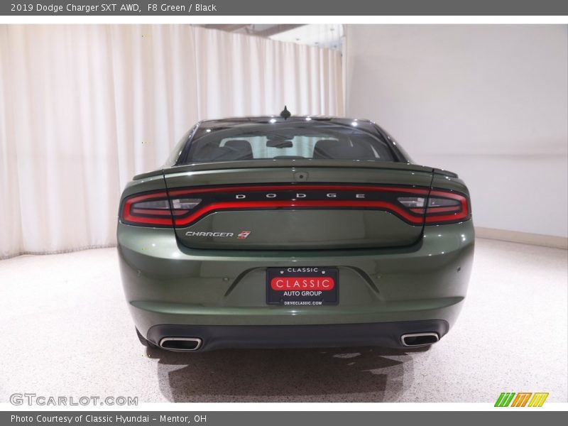 F8 Green / Black 2019 Dodge Charger SXT AWD