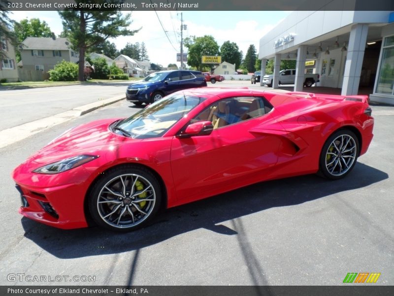  2023 Corvette Stingray Convertible Torch Red