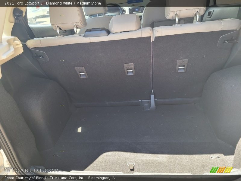 Diamond White / Medium Stone 2021 Ford EcoSport S