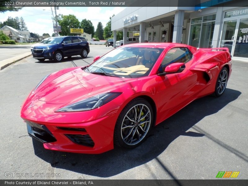 Torch Red / Natural 2023 Chevrolet Corvette Stingray Convertible