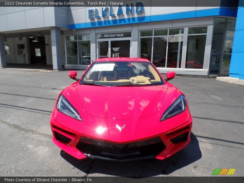 Torch Red / Natural 2023 Chevrolet Corvette Stingray Convertible