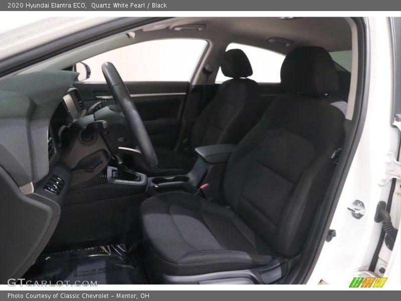 Front Seat of 2020 Elantra ECO