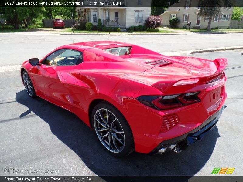 Torch Red / Natural 2023 Chevrolet Corvette Stingray Convertible