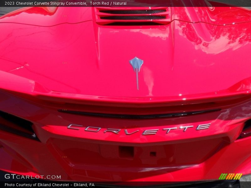 Torch Red / Natural 2023 Chevrolet Corvette Stingray Convertible