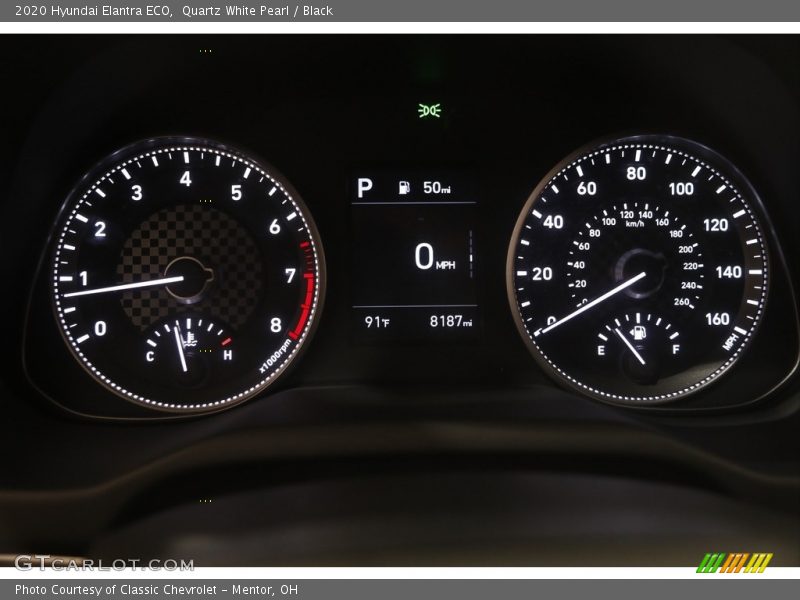  2020 Elantra ECO ECO Gauges