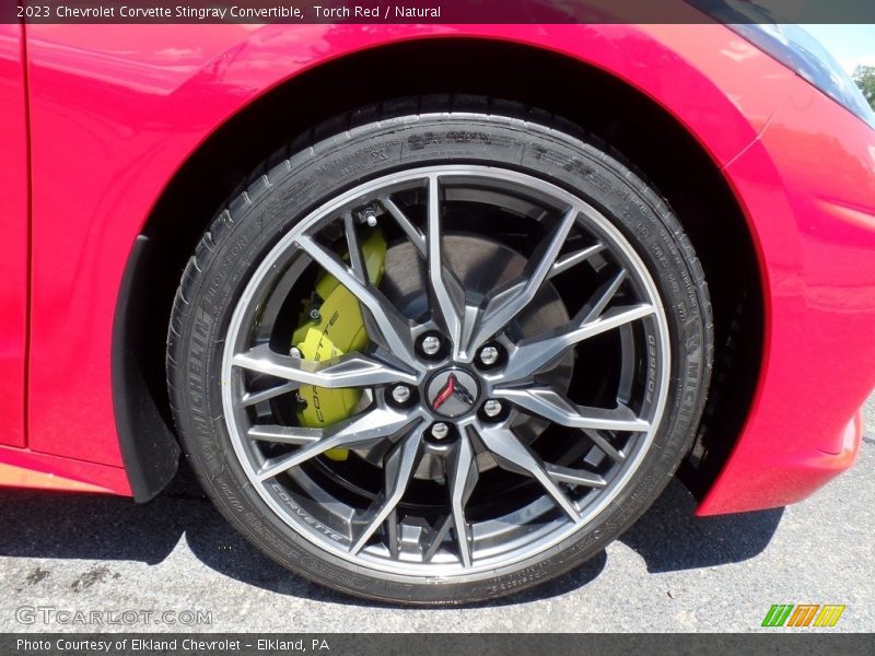  2023 Corvette Stingray Convertible Wheel