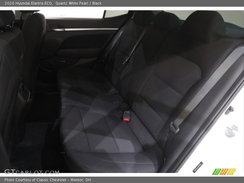 Quartz White Pearl / Black 2020 Hyundai Elantra ECO
