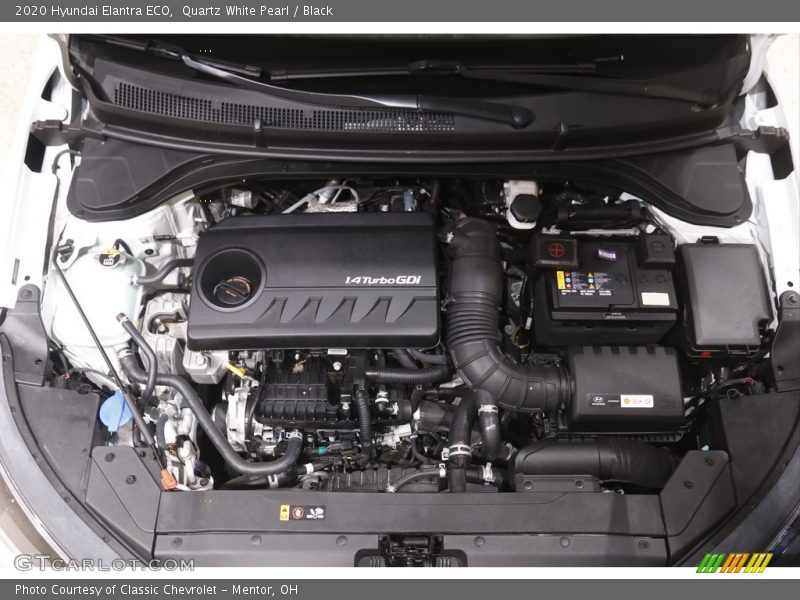  2020 Elantra ECO Engine - 1.4 Liter Turbocharged DOHC 16-Valve D-CVVT 4 Cylinder