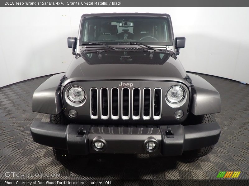 Granite Crystal Metallic / Black 2018 Jeep Wrangler Sahara 4x4