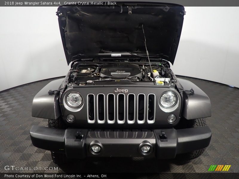 Granite Crystal Metallic / Black 2018 Jeep Wrangler Sahara 4x4
