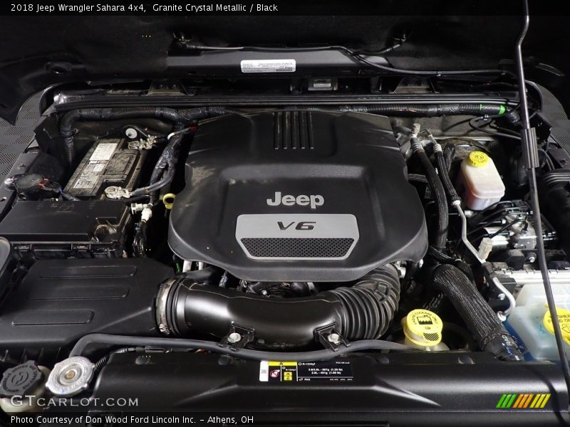 Granite Crystal Metallic / Black 2018 Jeep Wrangler Sahara 4x4