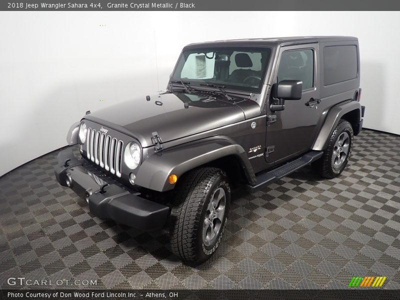 Granite Crystal Metallic / Black 2018 Jeep Wrangler Sahara 4x4