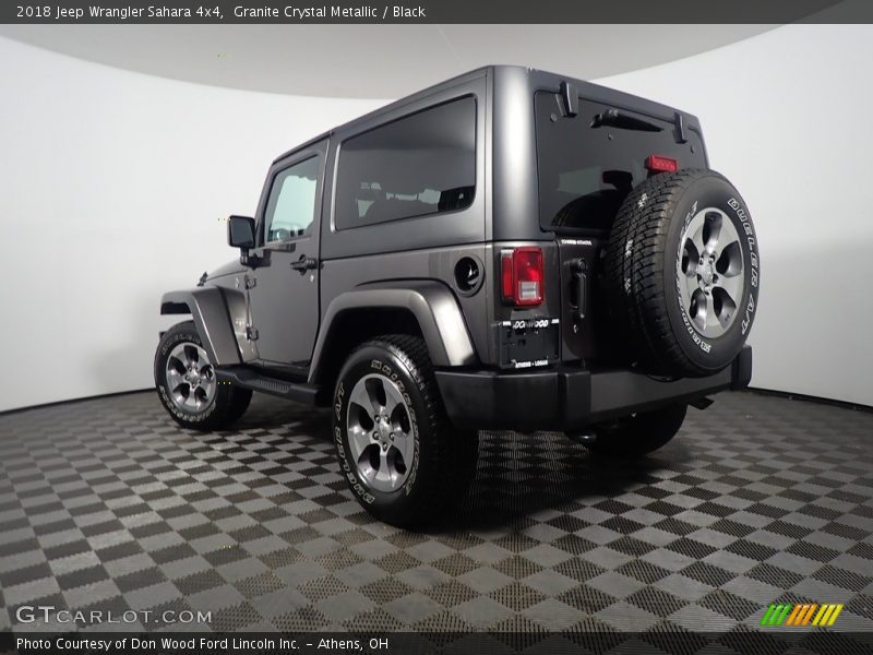Granite Crystal Metallic / Black 2018 Jeep Wrangler Sahara 4x4