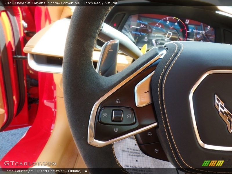  2023 Corvette Stingray Convertible 8 Speed Dual-Clutch Automatic Shifter