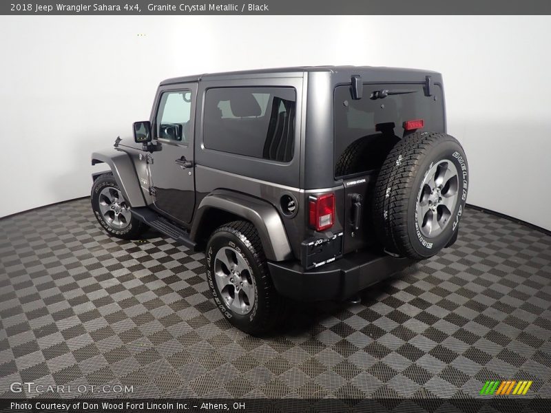 Granite Crystal Metallic / Black 2018 Jeep Wrangler Sahara 4x4